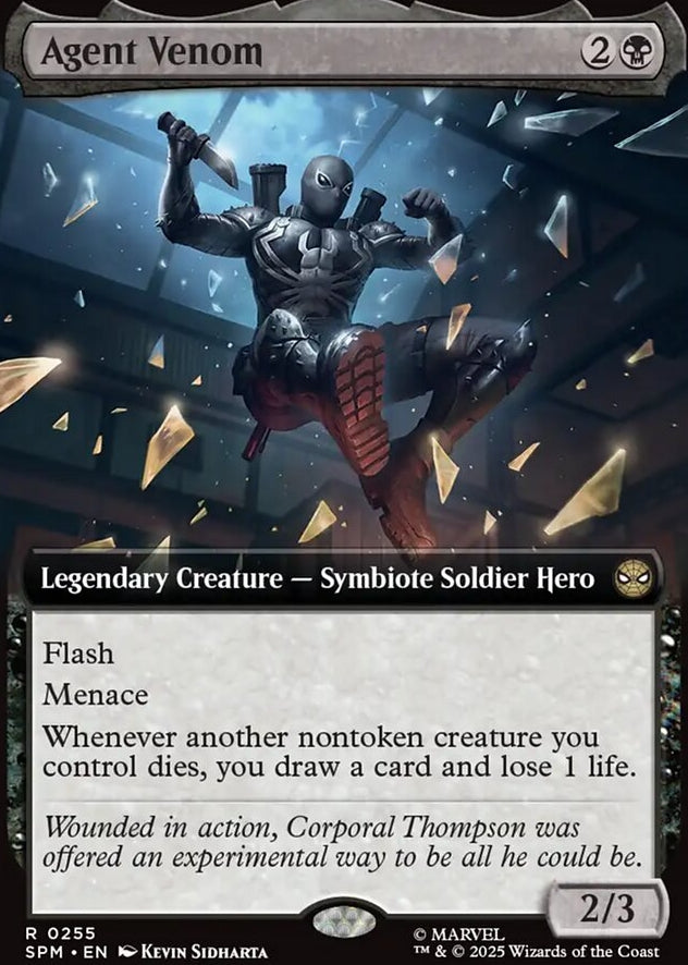 Agent Venom [ #0255 Extended Art ] (SPM-R)