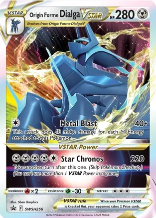 Origin Forme Dialga VSTAR - SWSH256 (SWSH:PR) Promo - Near Mint Holofoil