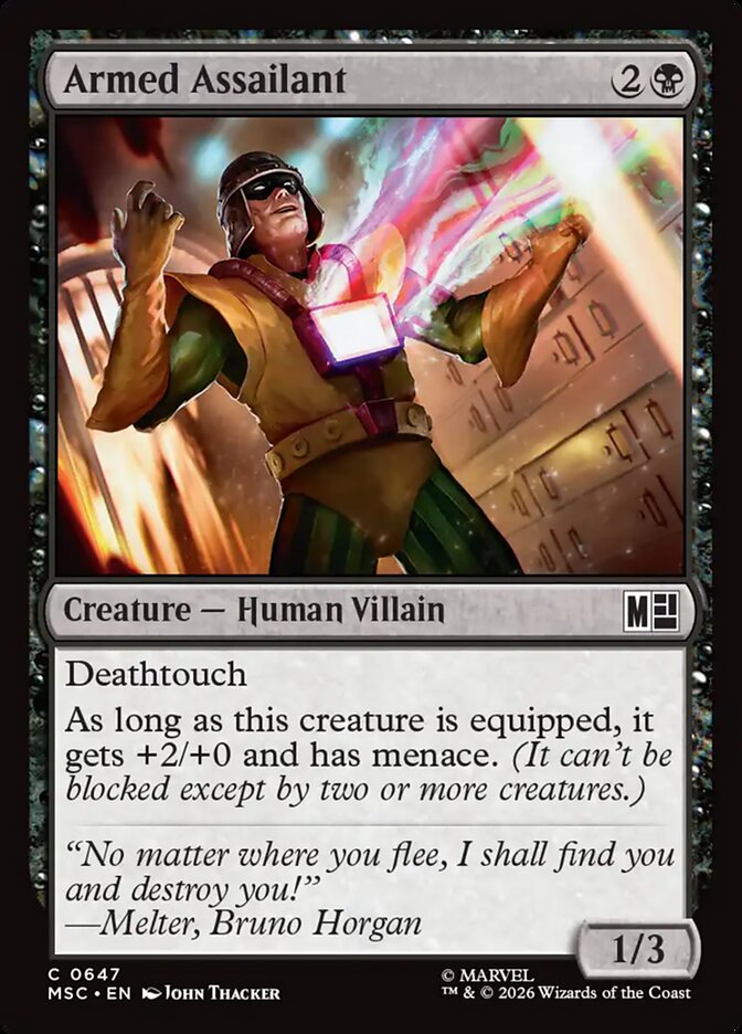 Armed Assailant [ #0647 ] (MSC-C)