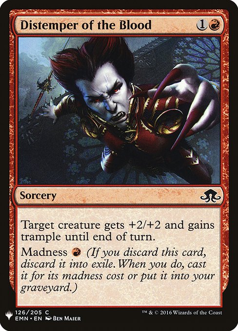 Distemper of the Blood [Mystery Booster #0906] (EMN-C)