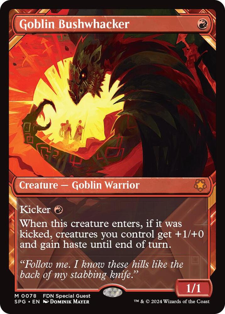 Goblin Bushwhacker [#0078] (SPG-M-FOIL)