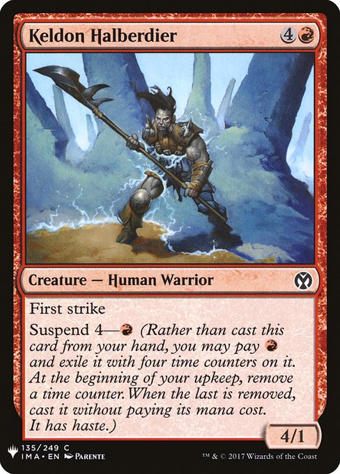 Keldon Halberdier [Mystery Booster