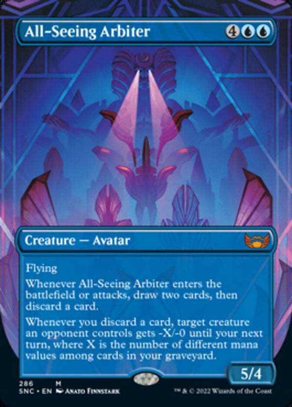 All-Seeing Arbiter [#286 Alternate-Art Borderless] (SNC-M)