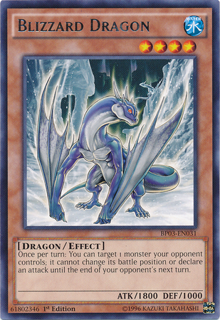 Blizzard Dragon (BP03-EN031) Rare - Near Mint 1st Edition