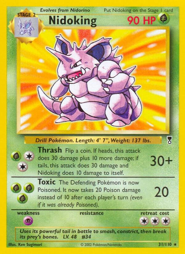 Nidoking - 031/110 (LC) Rare - Light Play Unlimited