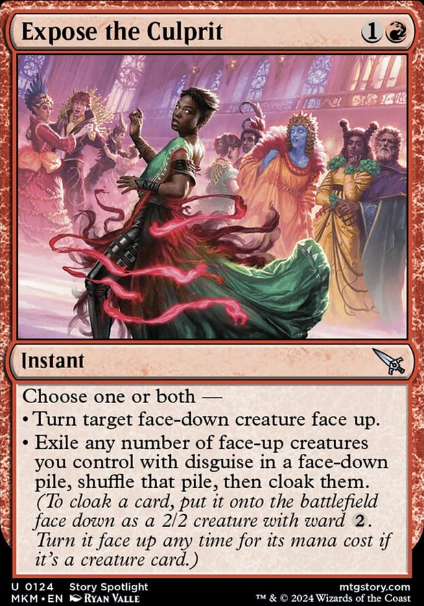Expose the Culprit [#0124] (MKM-U-FOIL)