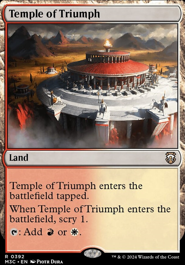 Temple of Triumph [#0392 Ripple Foil] (M3C-R)