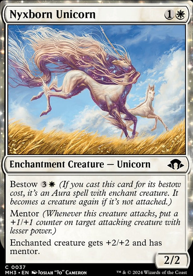 Nyxborn Unicorn [#0037] (MH3-C)