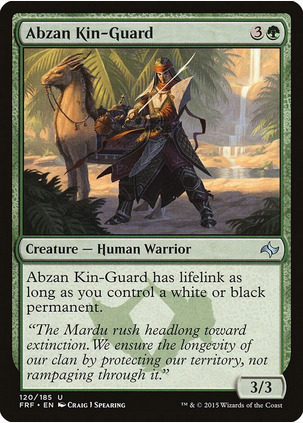 Abzan Kin-Guard (FRF-U-FOIL)