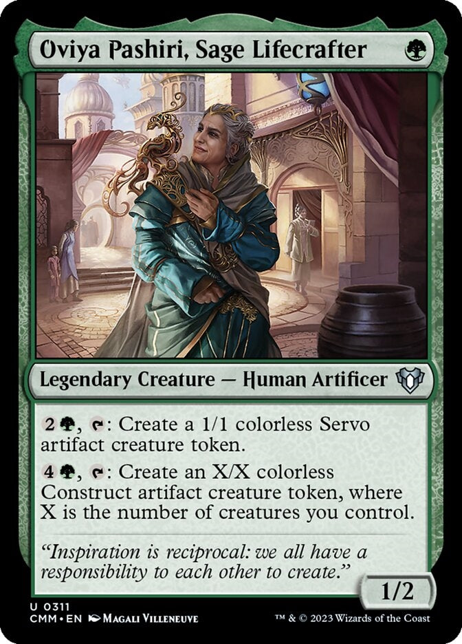 Oviya Pashiri, Sage Lifecrafter [#0311] (CMM-U)