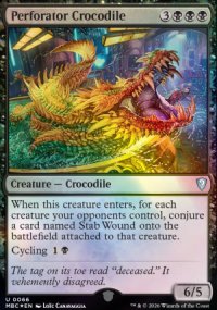 Perforator Crocodile [ #0066 ] (MBC-U)