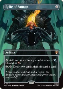 Relic of Sauron [ #0046 Borderless ] (HOC-M)