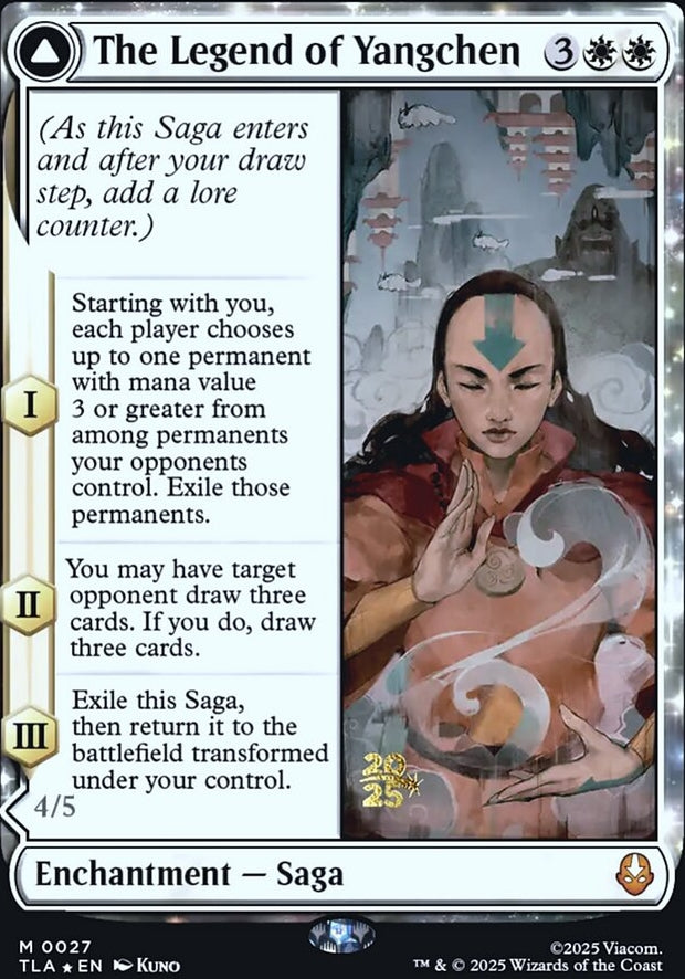 The Legend of Yangchen // Avatar Yangchen [ #0027 ] (TLA-M)