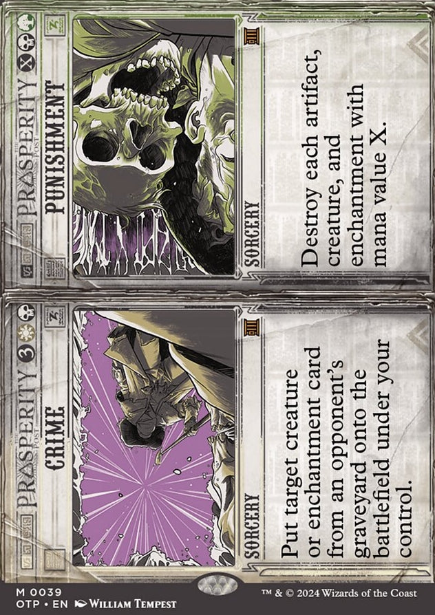 Crime // Punishment [#0039 Showcase] (OTP-M-FOIL)