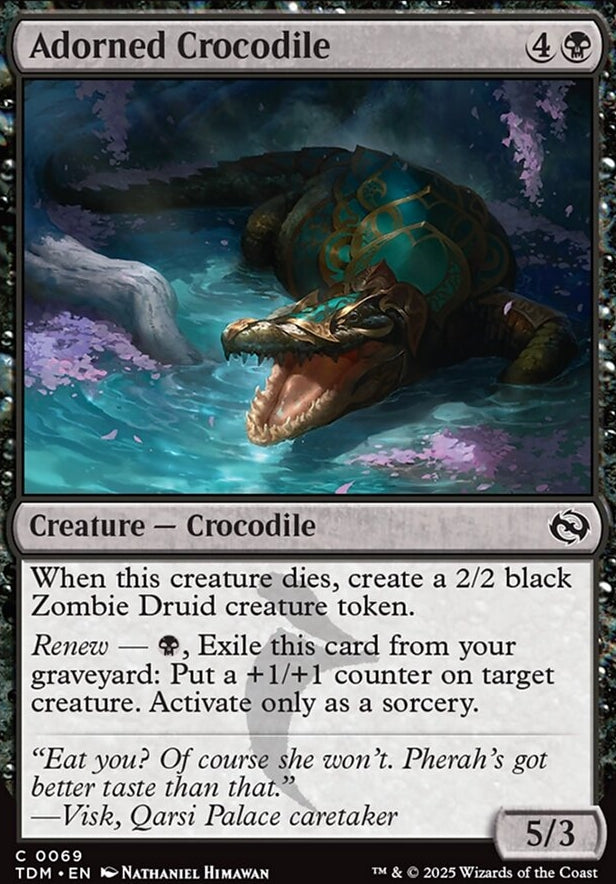 Adorned Crocodile [ #0069 ] (TDM-C)