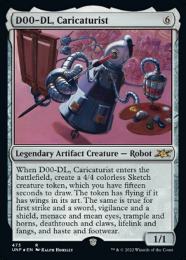 D00-DL, Caricaturist [#473 Galaxy Foil] (UNF-R)