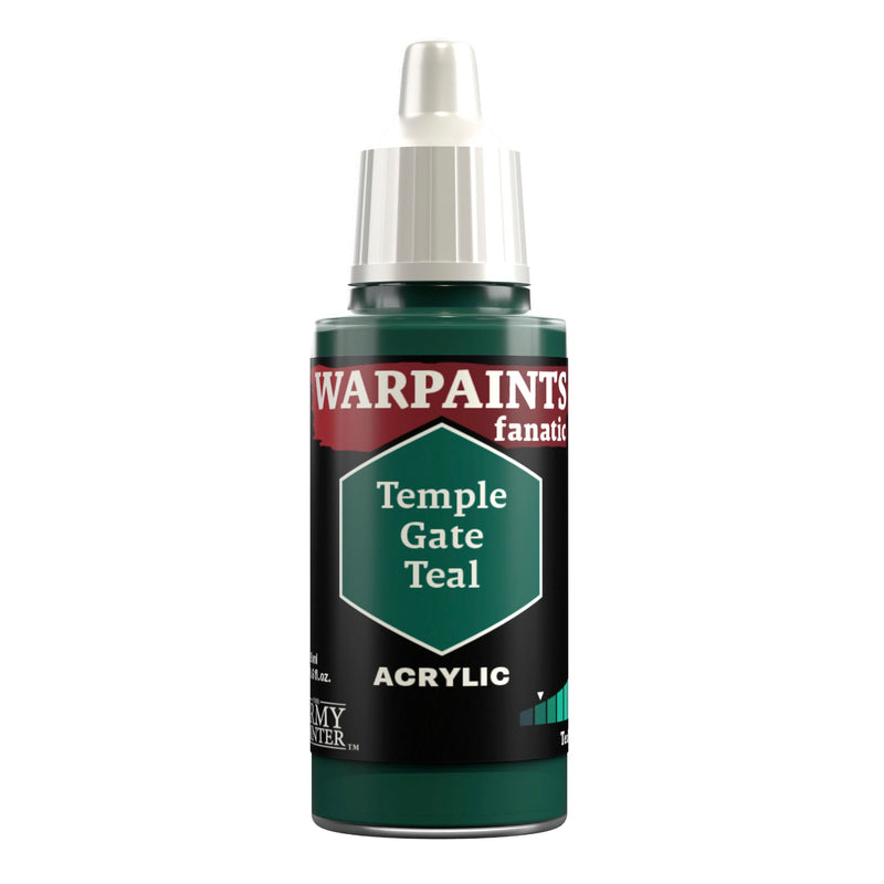 The Army Painter: Warpaints Fanatic - Temple Gate Teal (18ml/0.6oz)