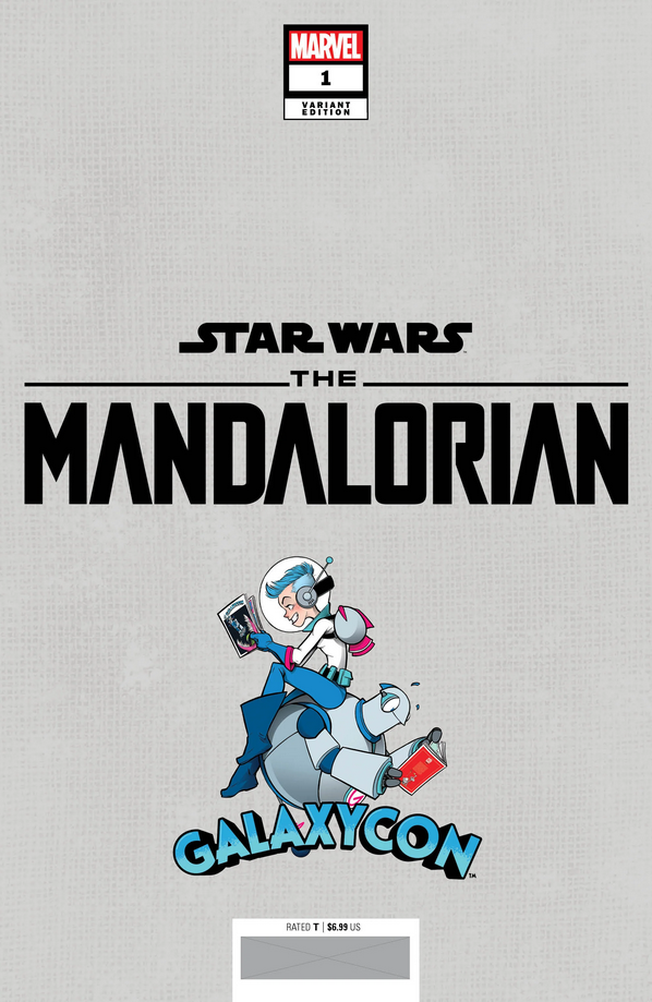 Star Wars The Mandalorian Season 2 #1 GalaxyCon Exclusive Variant Comic