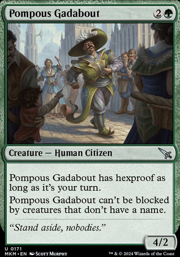 Pompous Gadabout [#0171] (MKM-U-FOIL)