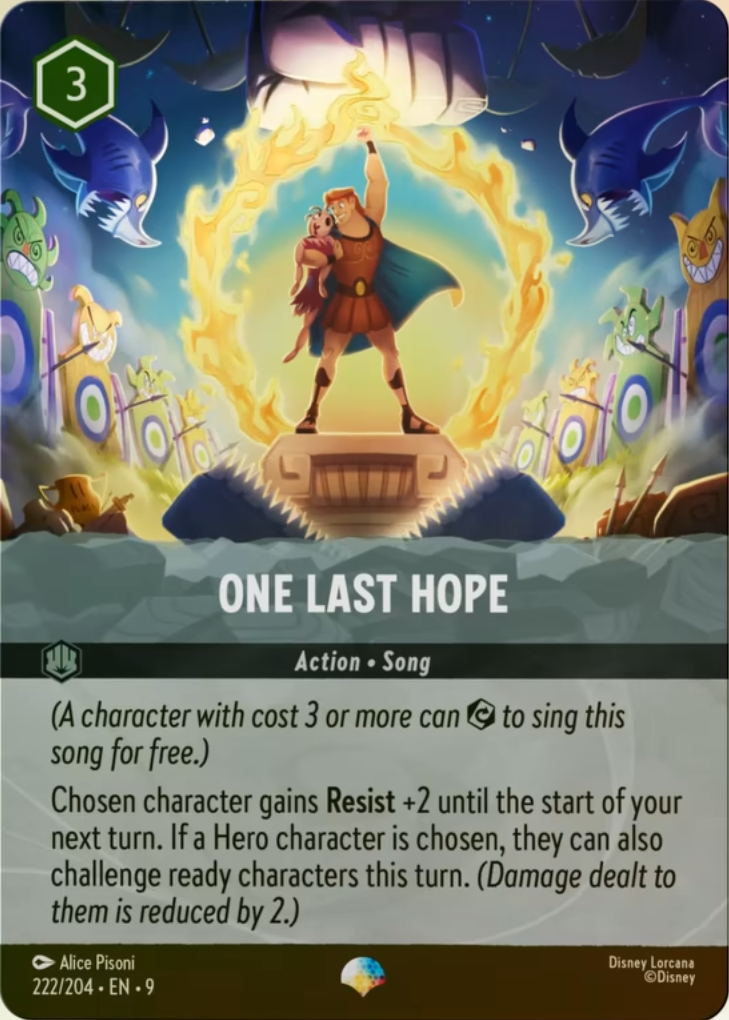 One Last Hope (Fabled - 222/204)  Epic
