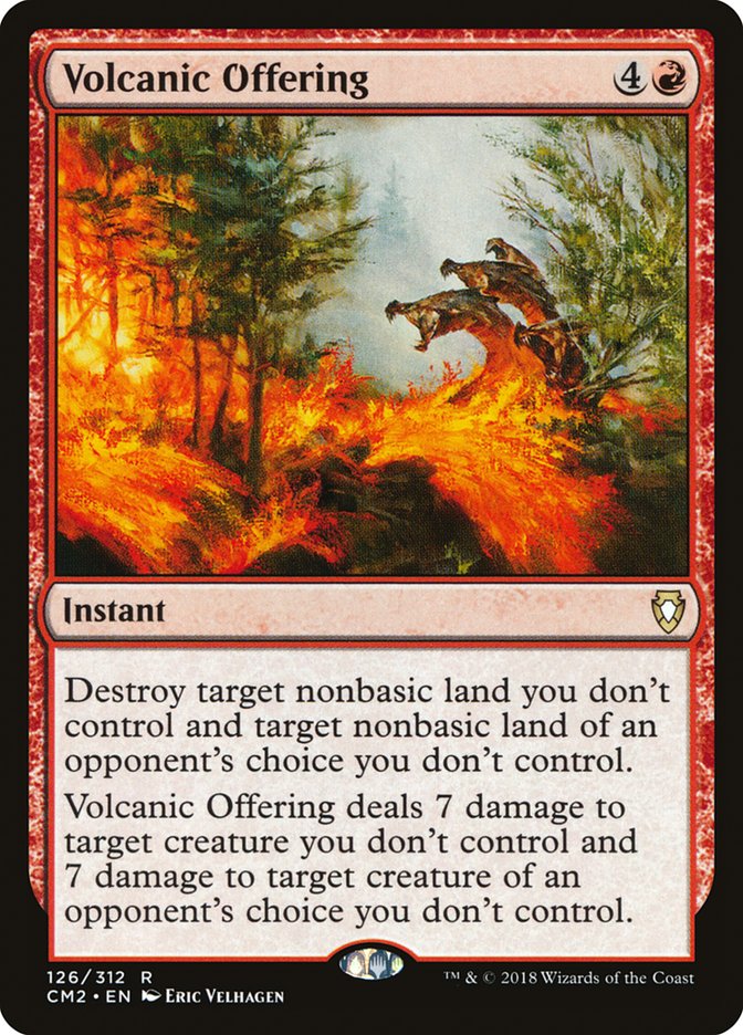 Volcanic Offering (CM2-R) Light Play