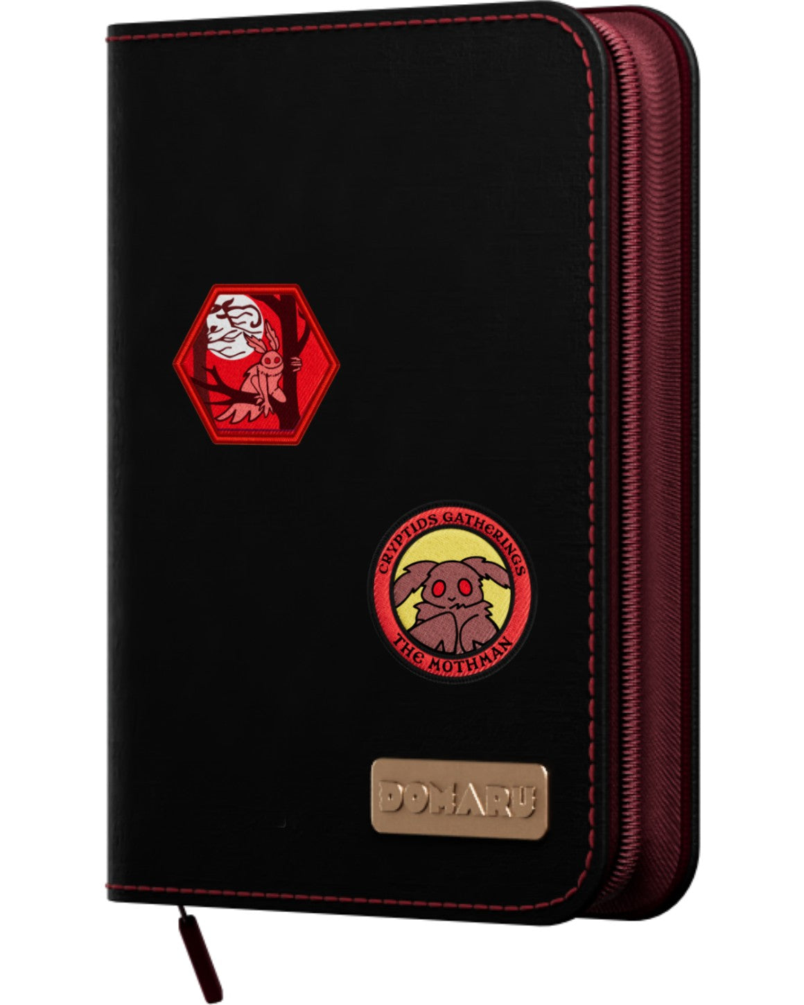 Gatherers' Tavern Domaru Binder: 4-Pocket Cryptids Collection - Crimson Glow