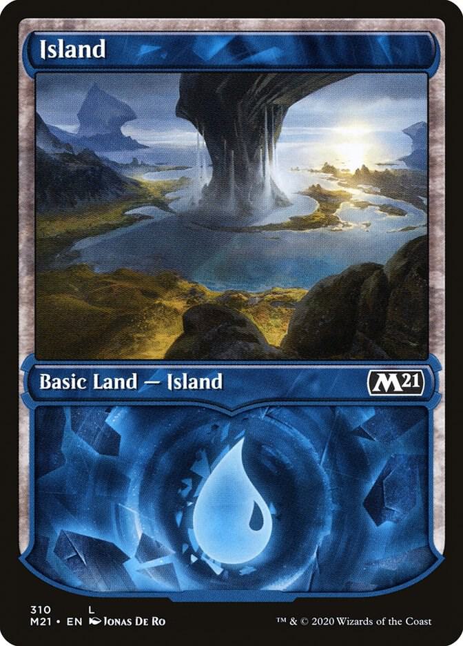 Island [#310 Showcase] (M21-C-FOIL)