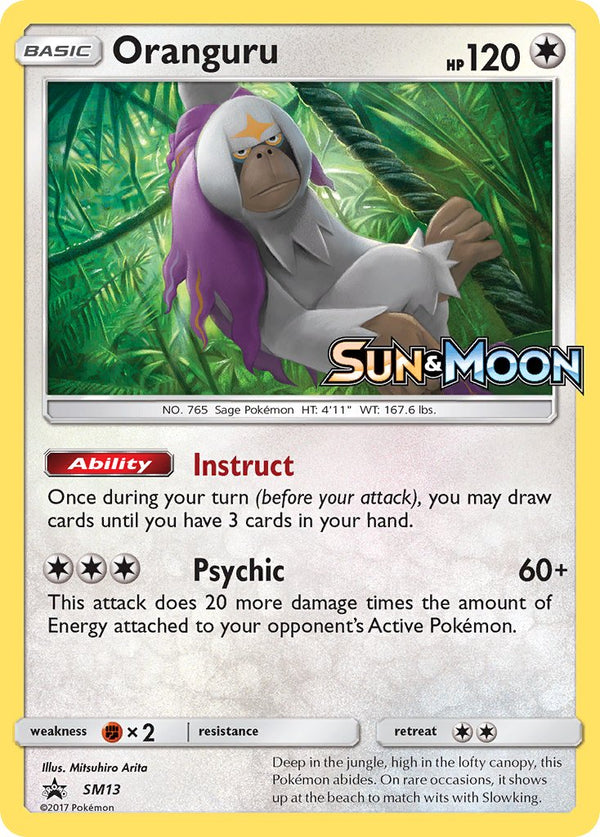 Oranguru (Prerelease) - SM13 (SM:PR) Promo - Near Mint Holofoil