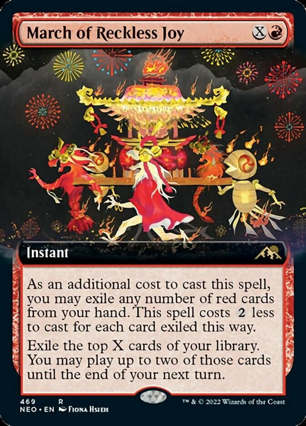 March of Reckless Joy [#469 Extended Art] (NEO-R)