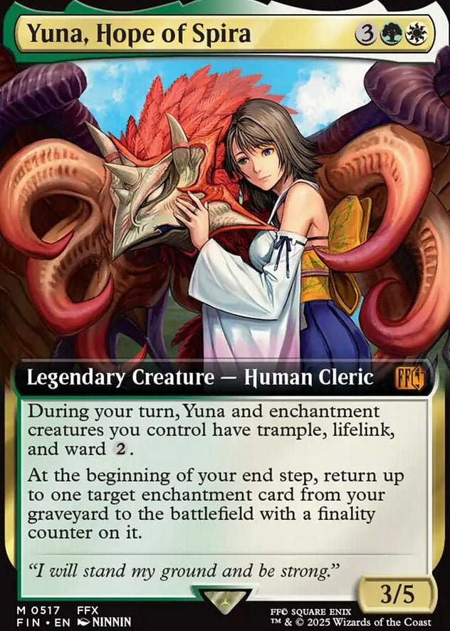 Yuna, Hope of Spira [ #0517 Extended Art ] (FIN-M)