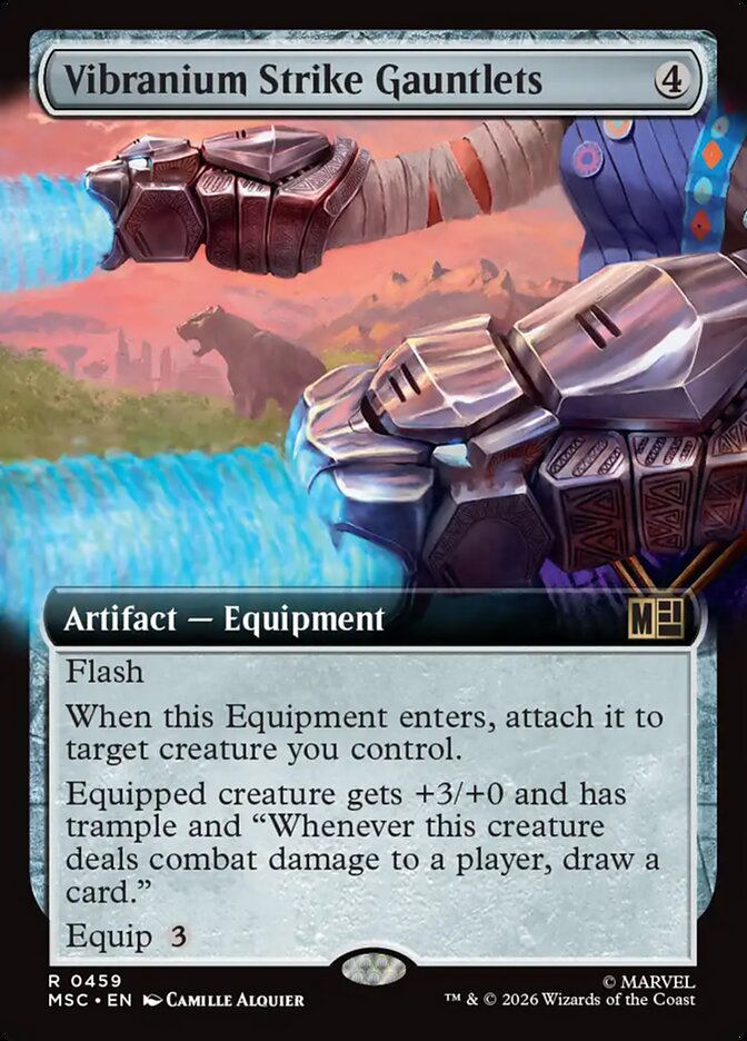 Vibranium Strike Gauntlets [ #0459 Extended Art ] (MSC-R)