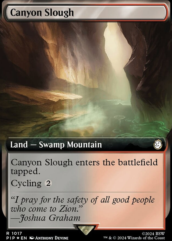 Canyon Slough [#1017 Extended Art Surge Foil] (PIP-R)