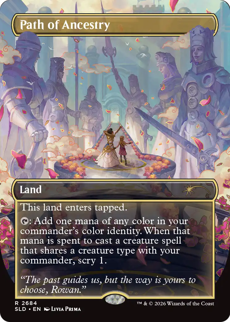 Path of Ancestry [ #2684 ] (SLD-P) Foil Near Mint