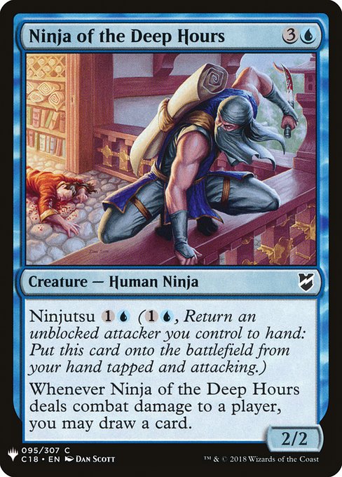 Ninja of the Deep Hours [Mystery Booster #0446] (C18-C)