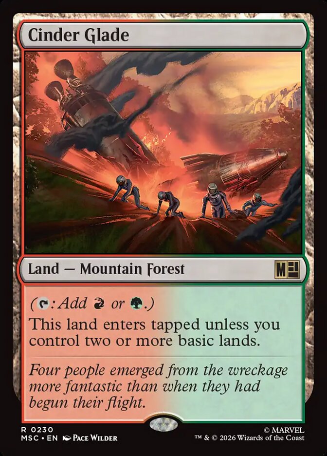 Cinder Glade [ #0230 ] (MSC-R)