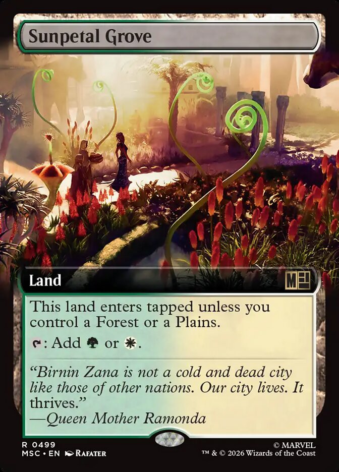 Sunpetal Grove [ #0499 Extended Art ] (MSC-R)