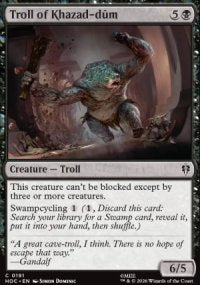 Troll of Khazad-dum [ #0191 ] (HOC-C)