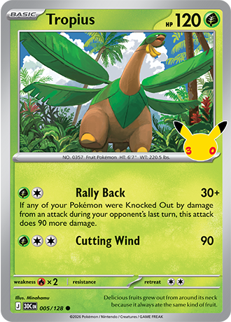 Tropius - 005/128 (30C) Common