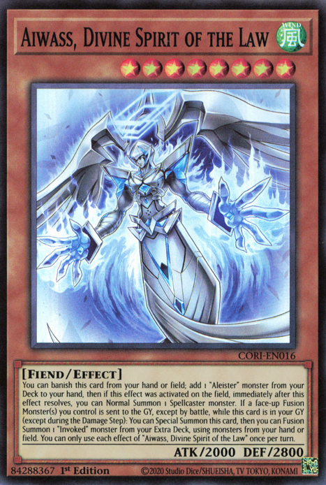 Aiwass, Divine Spirit of the Law (CORI-EN016)