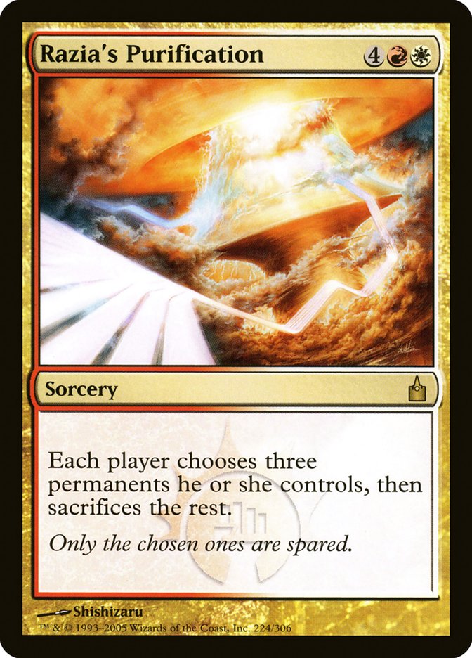 Razia's Purification (RAV-R) Heavy Play