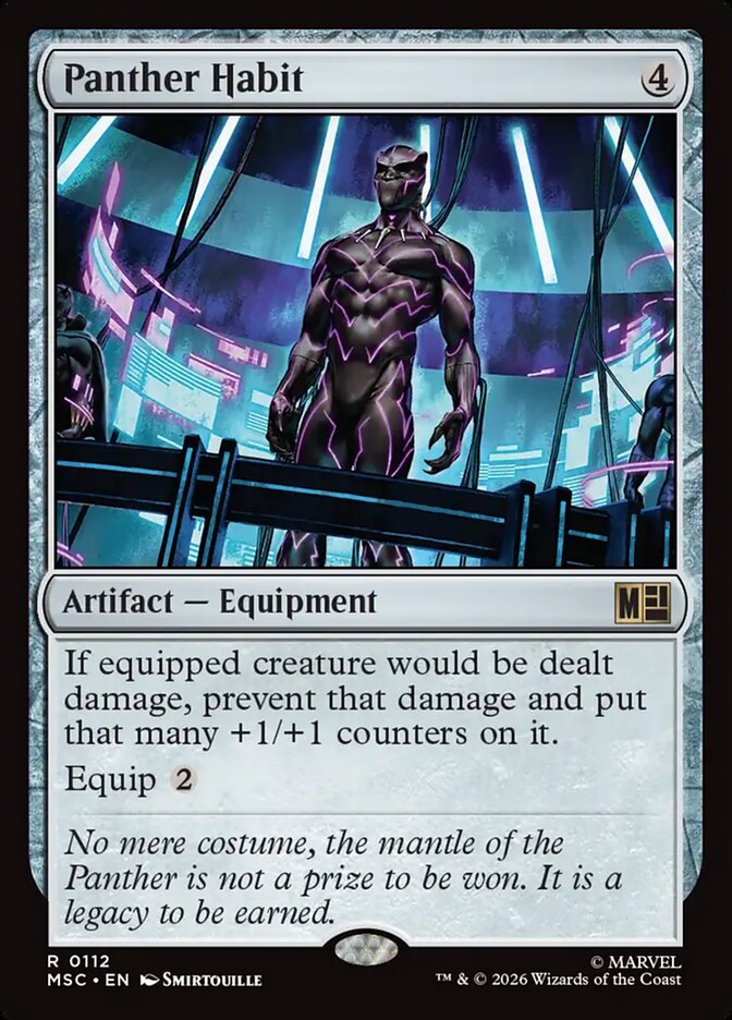 Panther Habit [ #0112 Surge Foil ] (MSC-R)