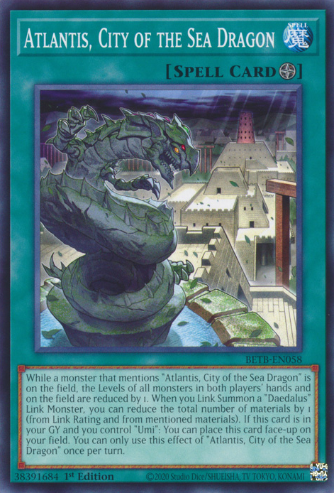 Atlantis, City of the Sea Dragon (BETB-EN058)