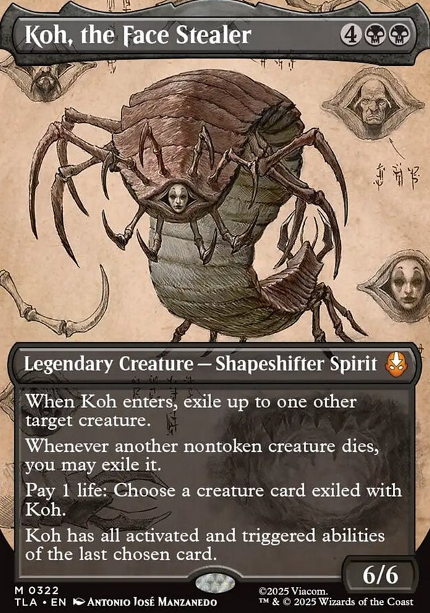 Koh, the Face Stealer [ #0322 Borderless ] (TLA-M)