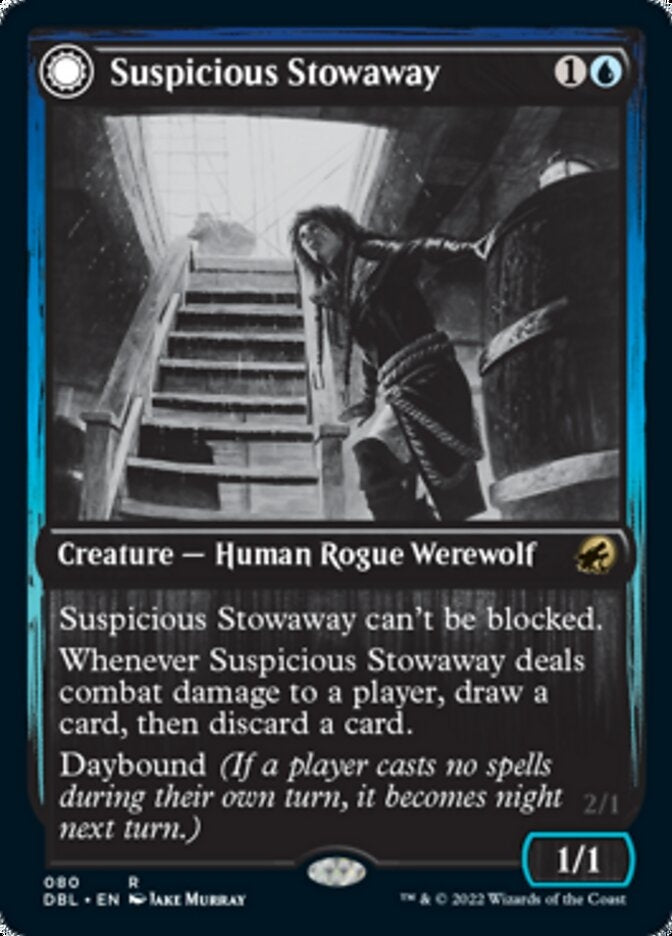 Suspicious Stowaway // Seafaring Werewolf [