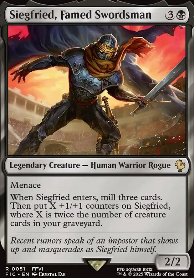Siegfried, Famed Swordsman [ #0051 ] (FIC-R)