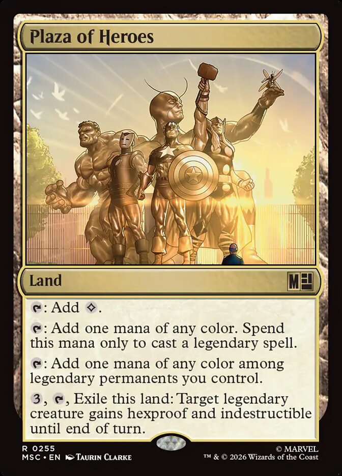 Plaza of Heroes [ #0255 ] (MSC-R)