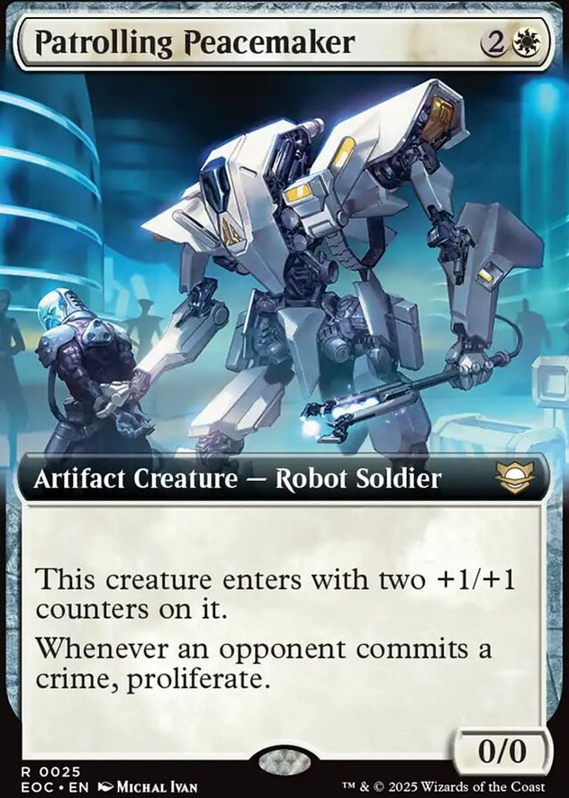 Patrolling Peacemaker [ #0025 Extended Art ] (EOC-R)