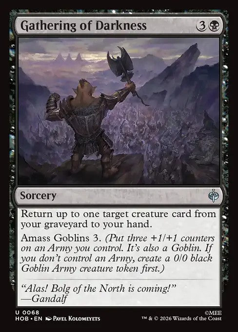 Gathering of Darkness [ #0068 ] (HOB-U)