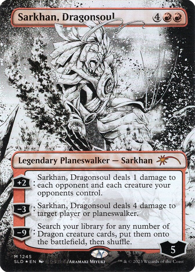 Sarkhan, Dragonsoul [#1245] (SLD-M-FOIL)
