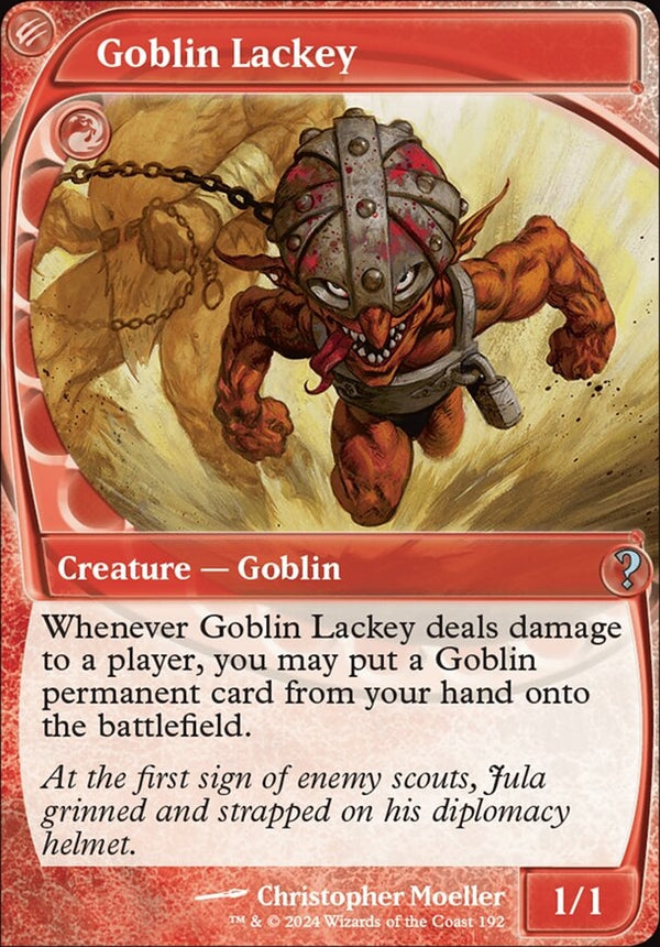 Goblin Lackey [#0192 Future Frame] (MB2-U)